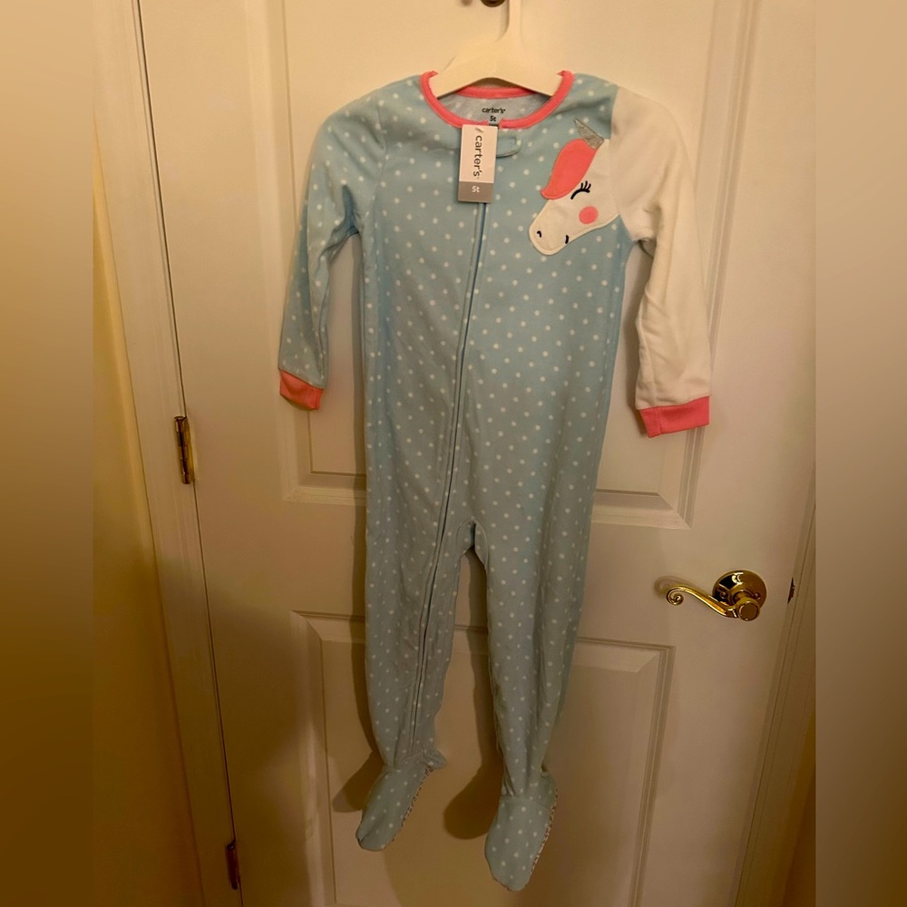 Carter’s Footie Pajama size 5T